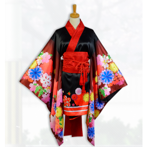 Super Sonico Kimono Cosplay Costume