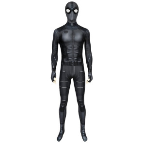Spider-Man: Far From Home Peter Parker Black Jumpsuit Cosplay Costume