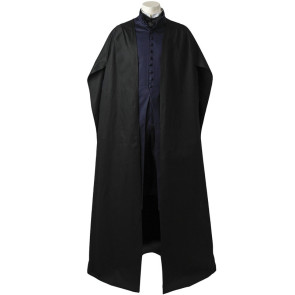Harry Potter Professor Severus Snape Cosplay Costume