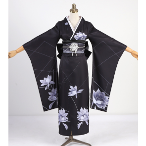 Yosuga no Sora Sora Kasugano Black Kimono Cosplay Costume