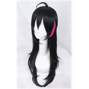 Black and Pink 80cm RWBY Volume 4 Lie Ren Cosplay Wig