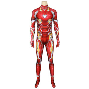 Avengers: Endgame Tony Stark Iron Man Jumpsuit Cosplay Costume