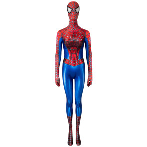 Amazing Spider-Man 2 Peter Parker Tobey Maguire Jumpsuit Cosplay Costume