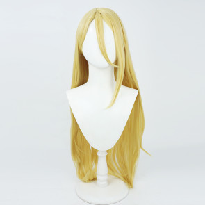 Blonde 90cm Mobile Suit Gundam: The Witch From Mercury Shaddiq Zenelli Cosplay Wig