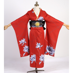 Yosuga no Sora Sora Kasugano Red Kimono Cosplay Costume