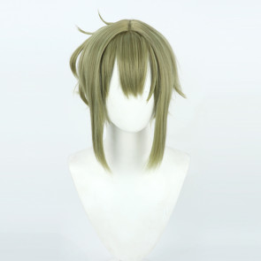 Green 35cm Mobile Suit Gundam: The Witch From Mercury Elan Ceres Cosplay Wig