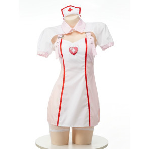 Sweet Pink Nurse Uniform