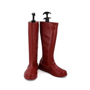 Elektra Natchios Red Cosplay Boots