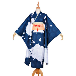 Fate/Zero Saber Kimono Cosplay Costume