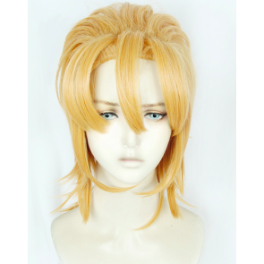 Blonde 35cm JoJo's Bizarre Adventure: Golden Wind Pannacotta Fugo Cosplay Wig