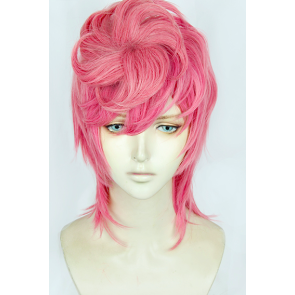 Pink 35cm JoJo's Bizarre Adventure: Golden Wind Trish Una Cosplay Wig