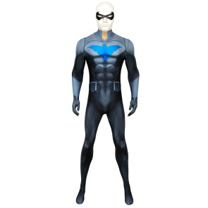 Son of Batman Nightwing Richard Dick Grayson Cosplay Costume