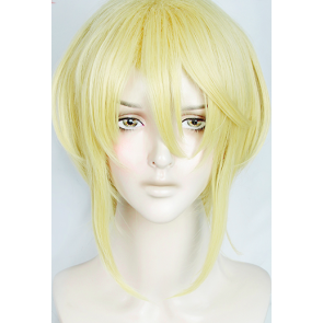 Gold 30cm Moriarty the Patriot William James Moriarty Cosplay Wig