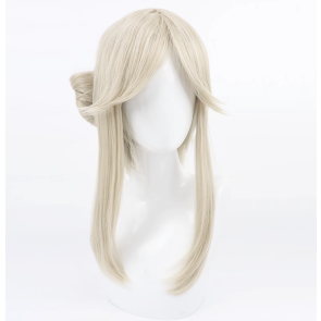 Blonde 45cm Genshin Impact Ningguang Cosplay Wig