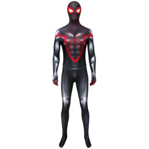 Spider-Man PS5 Miles MoralesJumpsuit Cosplay Costume