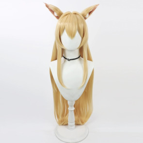 Yellow 100cm Arknights Horn Cosplay Wig
