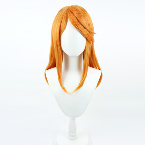 Orange 50cm Fire Emblem Engage Etie Cosplay Wig