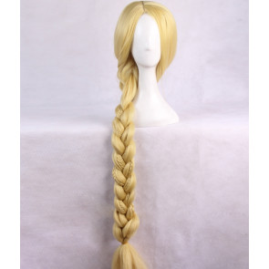 Gold 120cm Tangled Rapunzel Cosplay Wig