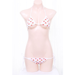 Cute Strawberry Bikini Set
