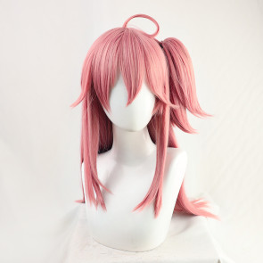 Pink 60cm Virtual YouTuber Sakura Miko Cosplay Wig