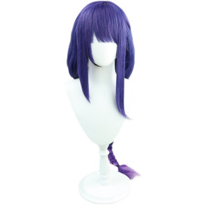 Purple 90cm Genshin Impact Baal Cosplay Wig