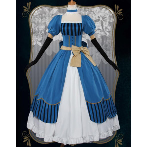 Black Butler Kuroshitsuji Elizabeth Midford Blue Dress Cosplay Costume