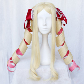 Gold and Pink 50cm Re:Zero -Starting Life in Another World- Beatrice Cosplay Wig