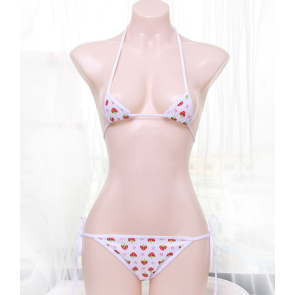Cute Mini Strawberry Bikini Set