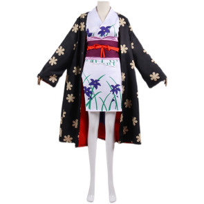 One Piece Nico Robin Kimono Cosplay Costume