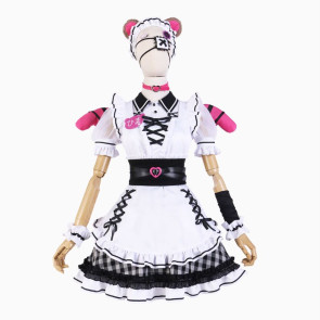 Virtual YouTuber Honma Himawari Maid Cosplay Costume 
