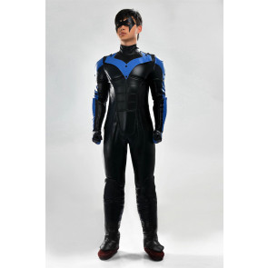 Deluxe Batman: Arkham City Nightwing Cosplay Costume