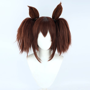 Brown 35cm Uma Musume Pretty Derby Inari One Cosplay Wig