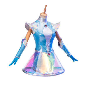 League of legends LOL Space Groove Lux Cosplay Costume