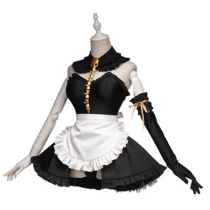 Fate/Grand Order Ereshkigal Maid Cosplay Costume 