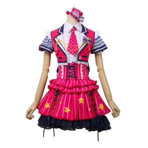 BanG Dream! Poppin'Party Cheerful Star Arisa Ichigaya Cosplay Costume