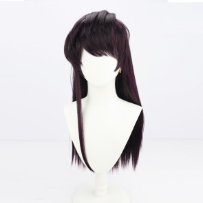 Purple 65cm Komi-san wa Komyushou Desu Komi Shouko Cosplay Wig