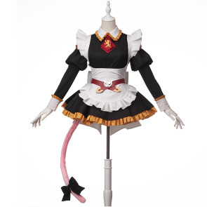 Fate/Grand Order Astolfo Maid Cosplay Costume 