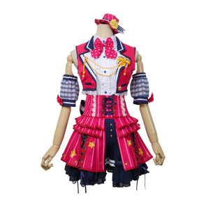 BanG Dream! Poppin'Party Cheerful Star Saya Yamabuki Cosplay Costume