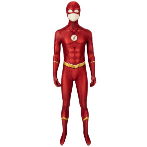 The Flash Season 5 Barry Allen Jumpsuit Cosplay Costume