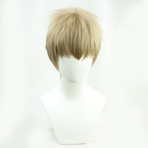 Blonde 30cm Attack on Titan Falco Grice Cosplay Wig