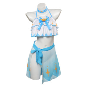 Genshin Impact Lumine Swimsuit Cosplay Costume