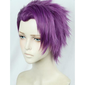 Purple 30cm Fate/Grand Order Saber Lancelot Cosplay Wig 
