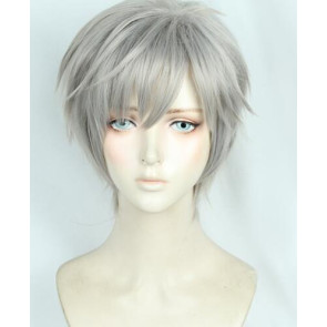 Grey 30cm Cardcaptor Sakura Yukito Tsukishiro Cosplay Wig 