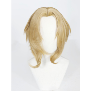 Blonde 35cm My Next Life as a Villainess: All Routes Lead to Doom! Keith Claes Cosplay Wig