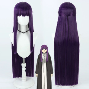 Purple 100cm Frieren: Beyond Journey's End Fern Cosplay Wig