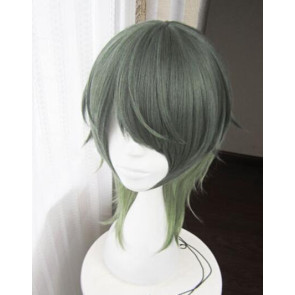 Green 45cm Tsukiuta. The Animation Minaduki Rui Cosplay Wig