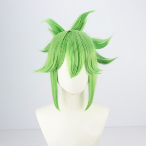 Green 35cm Genshin Impact Kuki Shinobu Cosplay Wig