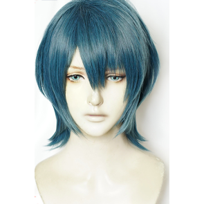 Green 30cm Fire Emblem: Three Houses Byleth Male Cosplay Wig