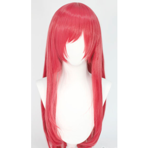 Red 80cm Princess Connect! Re:Dive Io Hasekura Cosplay Wig