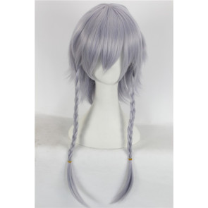 Grey 50cm Touhou Project Sakuya Izayoi Cosplay Wig